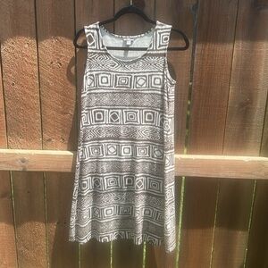 J. Jill Aztec design dress